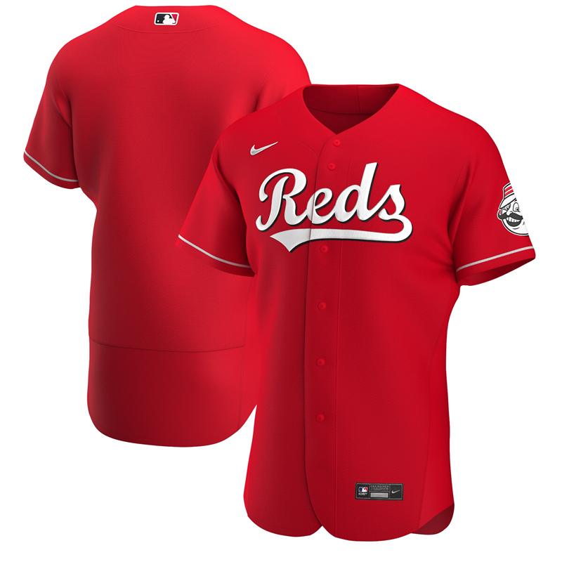 2020 MLB Men Cincinnati Reds Nike Scarlet Alternate 2020 Authentic Team Jersey 1